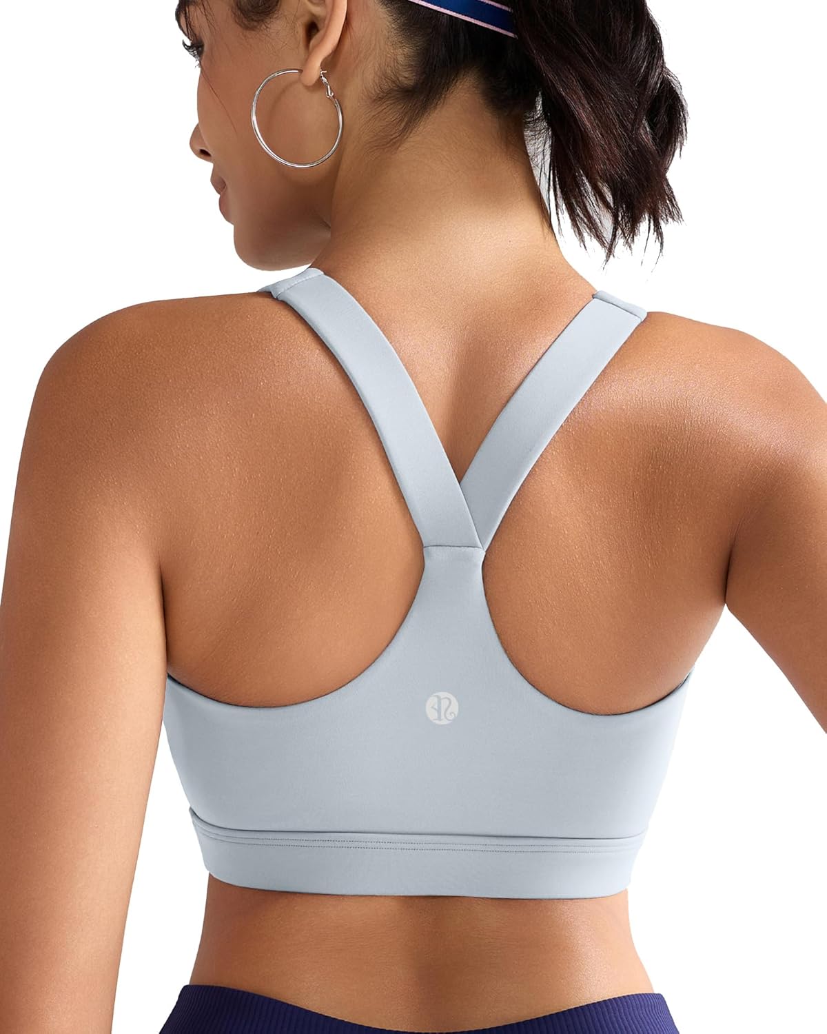 RUNNING GIRL High Impact Sports Bra - Molded Cup Racerback Design for Ultimate Support | Women's Workout Bra