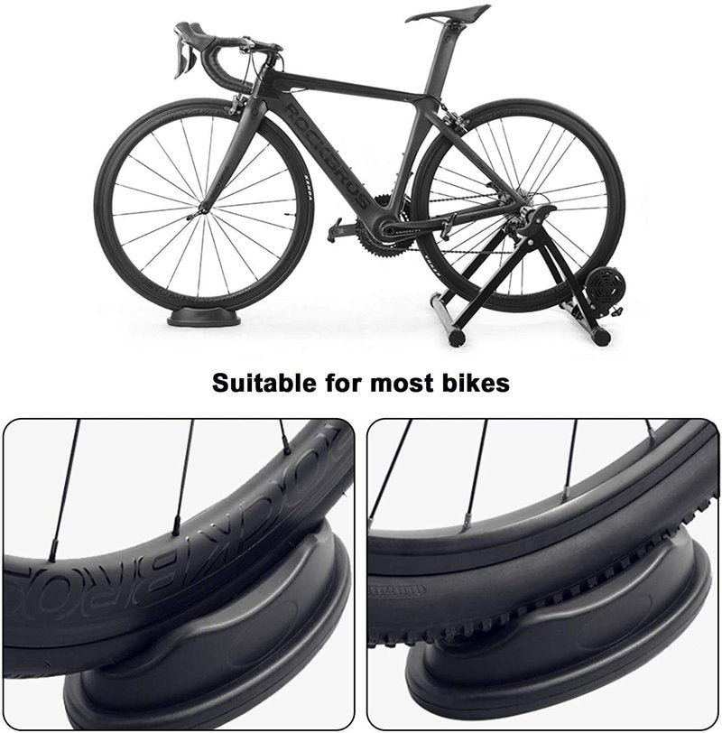 Wheel Riser,ycle Riser Block,Front Wheel Block,Bike Trainer Front Tire Holder,Cycling Front Wheel Riser Block Trainers Bike Front Wheel Riser Block ycle Stabilize Mat for Indoor ycle Training