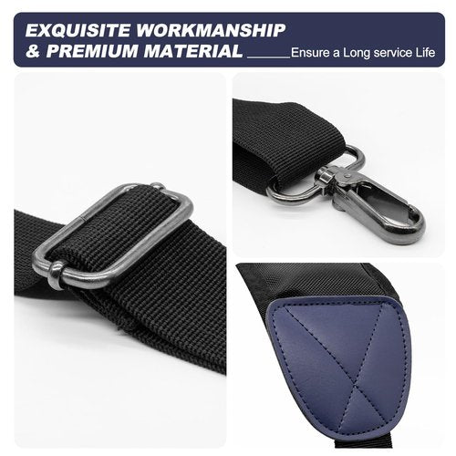Barudan Golf Bag Strap Replacement Universal Single Shoulder Strap fits for All Brand Golf Bags