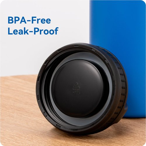 Prurex Replacemen Lids for Hydro Flask12-64 oz Wide Mouth Bottles, Water Bottle Accessories for Hydroflask,Thermoflask,Iron Flask Wide Mouth Bottles (2pack)
