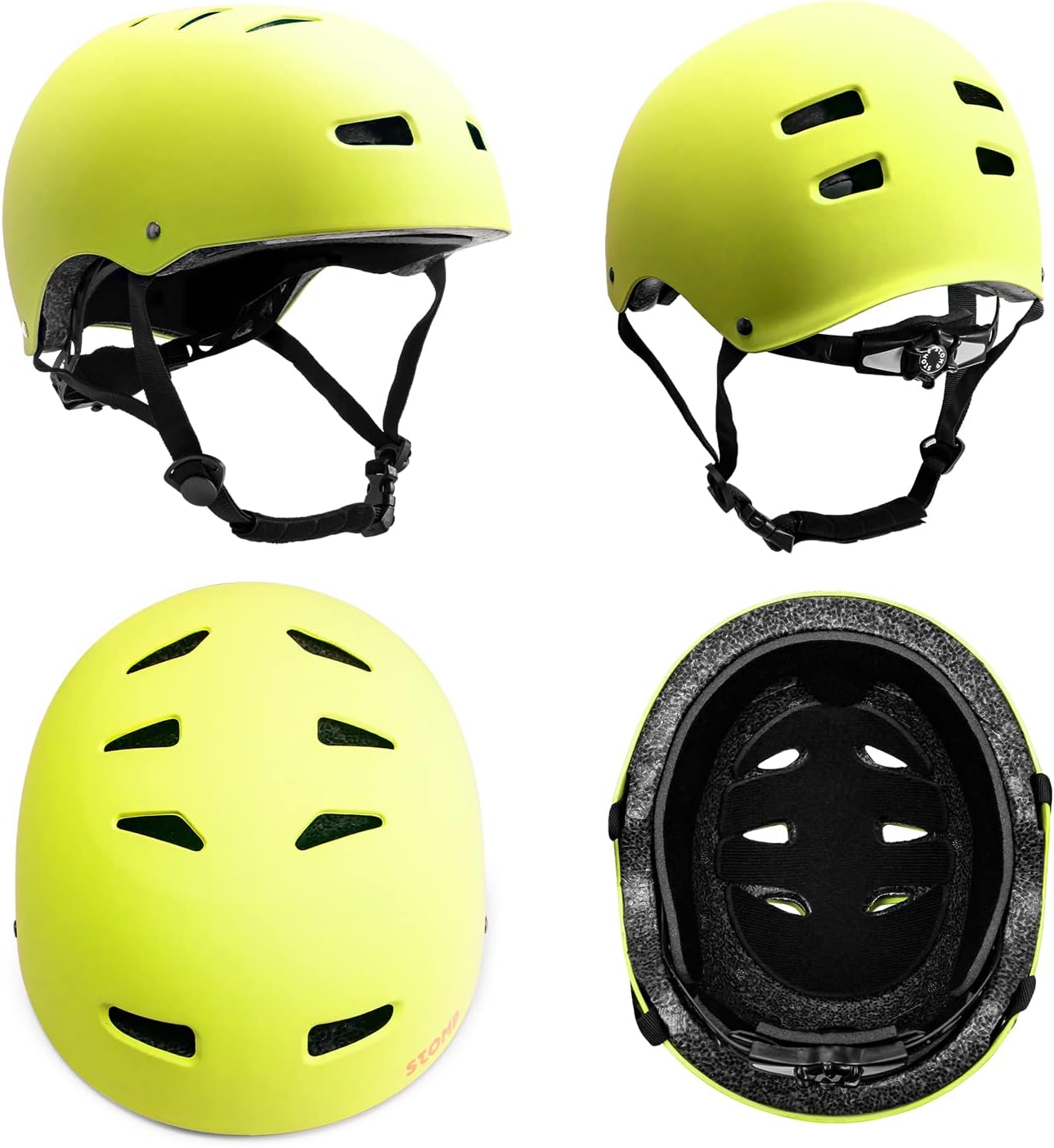 STOMP Skateboard Helmet - Multi-Sport Protection with Removable Liners | Ideal for Youth & Adults