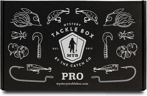 Catch Co Mystery Tackle Box PRO - Premium Bass Fishing Kit | Freshwater Largemouth & Smallmouth Lures