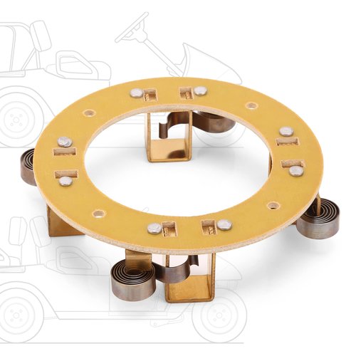 10L0L Golf Cart ADC Motor Brush Holder Plate for EZGO 1997-2009 Electric, OEM# 73120-G15, 102186101