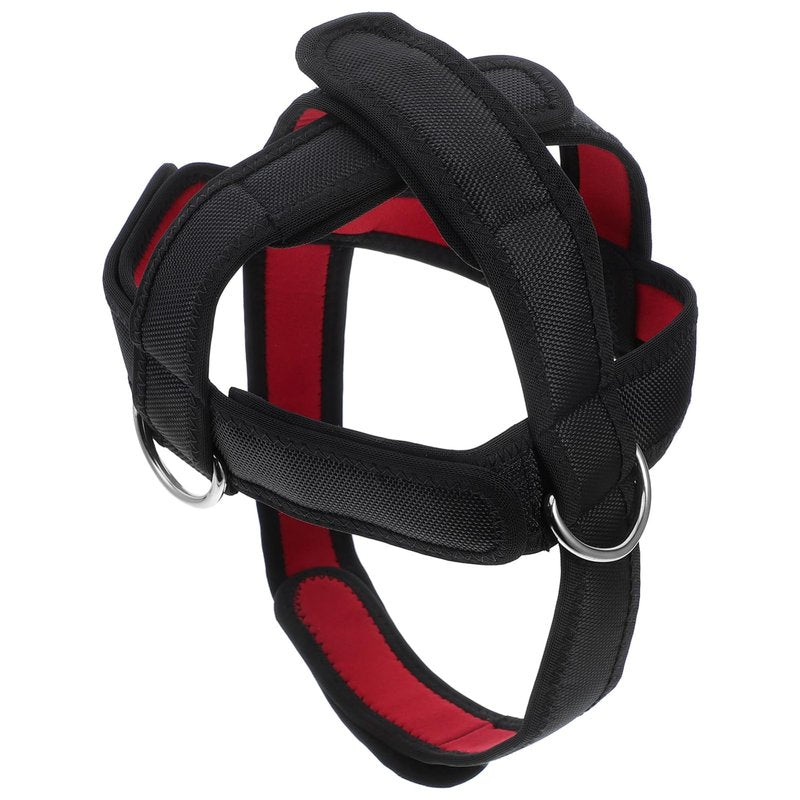 UKCOCO Adjustable Head and Neck Trainer Strap for Neck Strength Training and Posture Improvement Portable Exerciser Tool 9.8 X 8.5 Inches