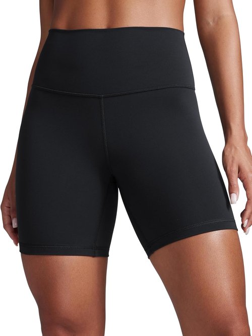 CRZ YOGA Biker Shorts - High Waisted 6'' Butterbreeze Athletic Wear for Gym, Yoga & Running