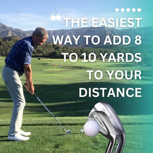 PureOne PureStrike Golf Swing Training Aid Club – Smaller Clubface for Better Ball-Striking & Instant Feedback | Swing Trainer to Improve Accuracy & Consistency