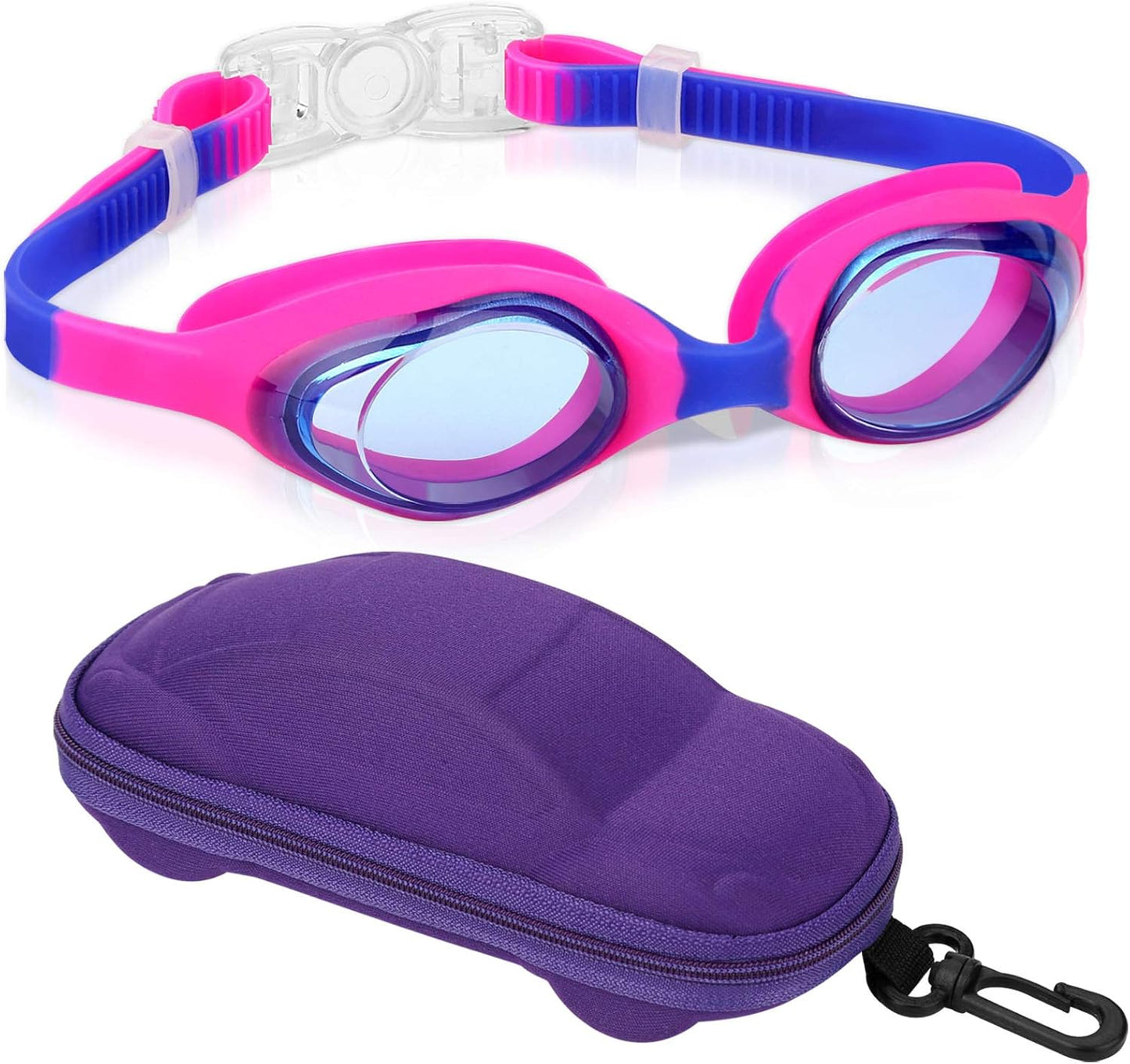 Skiennix Kids Swim Goggles - Comfortable & Adjustable for Ages 2-12 | Perfect for Boys & Girls