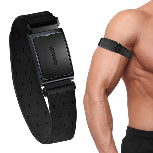 HQzon Bicep Band Compatible with Amazfit Helio, 41cm Long Breathable Nylon Arm/Ankle Strap for Amazfit Bip 6/Bip 5/Gtr 4/Gtr 3/Gtr 2/47mm/Balance