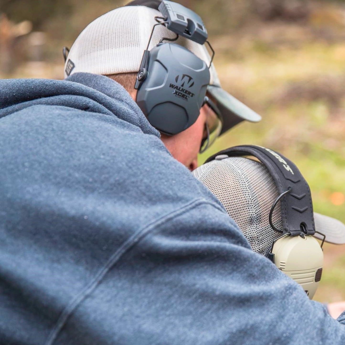 Walker's Digital Electronic Muff-26dB NRR Noise Protection Sound Enhancement Shooting Safety Earmuff, 2 AAA Batteries, Multi, One Size