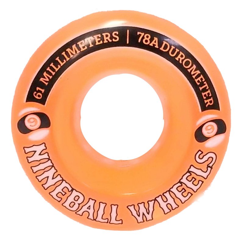 Sector 9 Nineballs Longboard Wheels 61MM 78A Orange