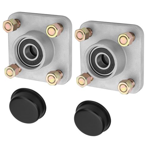 JAVIK 2Pcs Front Wheel Hub & Dust Cover Cap Compatible with Yamaha Golf Cart G8/G11/G14/G16/G20/G22/G27/YTF/YDR OEM# JG5-WF511-00-00 JG5-WF511-10-00