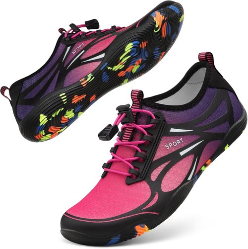 ATHMILE Water Shoes - Quick-Dry Aqua Socks for Men & Women | Ideal for Beach, Pool & Hiking