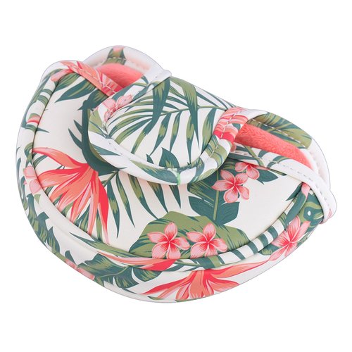 SHABIER Golf Mid-Mallet Headcover Hawaiian Style Design for Golf Putter Head Cover