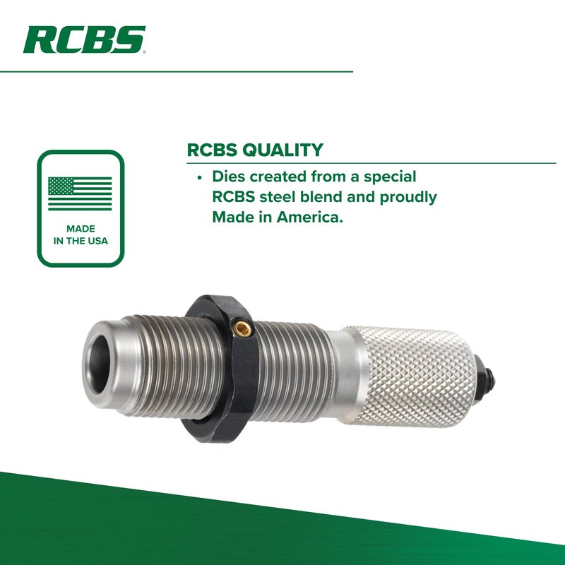 RCBS Full-Length Die Set .300 AAC Blackout, Reloading Die Set for .300 Blackout Rifle Cartridges