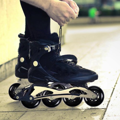 FLYDAZZLE Inline Skate Wheels: 72mm 76mm 80mm Roller Hockey Blade Replacement Wheels with ABEC 9 Bearing for Indoor Outdoor (8 Pack) (80 mm)