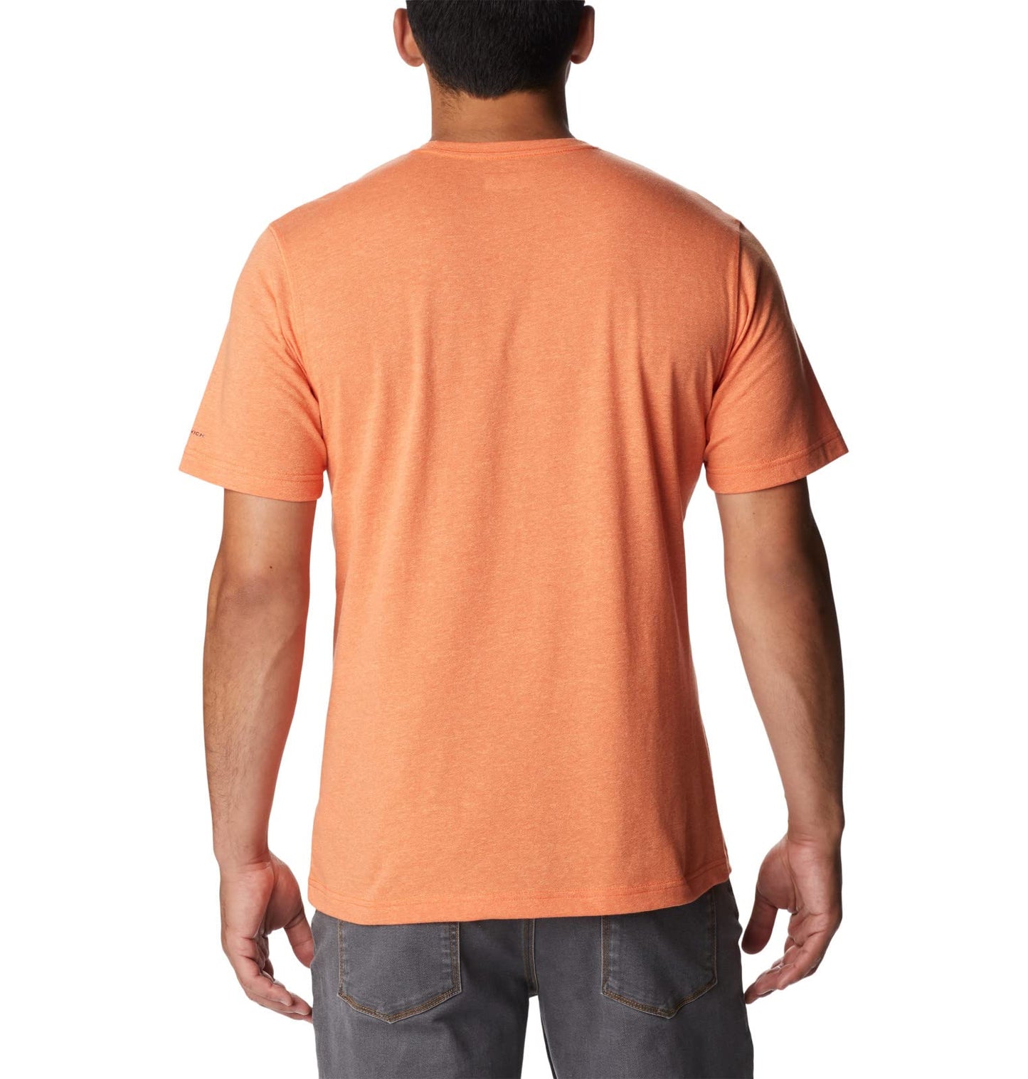 Columbia Men's Thistletown Hills Short Sleeve, Desert Orange Double Dye, 5X Tall