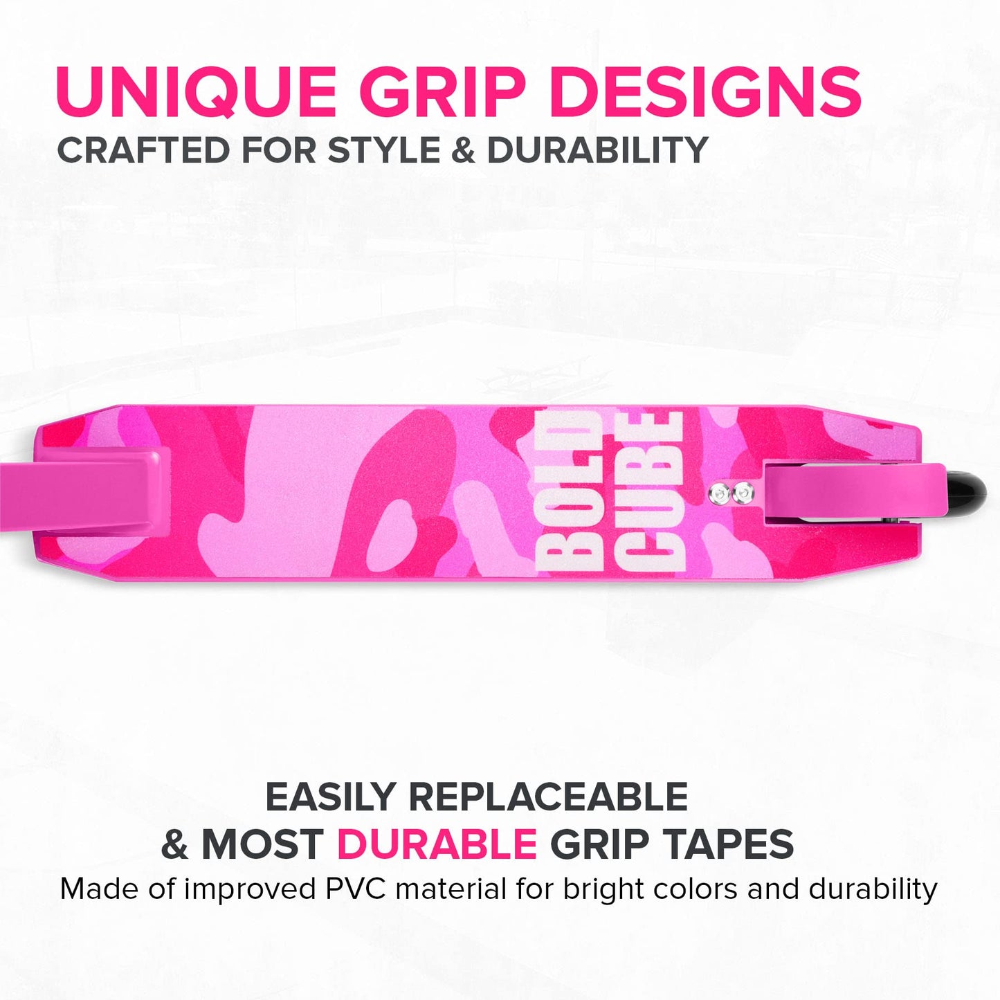 BOLDCUBE Stunt Scooter for Kids Ages 6-12 8-12 Years | Freestyle Pro 360° | Aluminium Deck | ABEC 7 | Micro Crystalized Deck