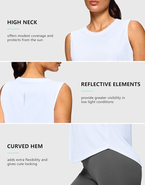 G Gradual Women's Workout Tank Top - Lightweight Sleeveless Athletic Shirt for Running & Gym | Perfect for Tennis & Pickleball