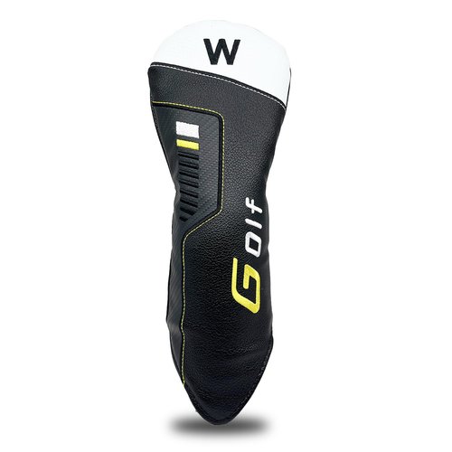 Golf Club Head Cover Golf Head Cover Driver Headcover 3 Fairway Wood Headcover (Fairway Wood Head Cover), Hybrid Headcover fits for All Brand