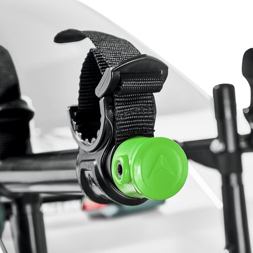 Allen Sports Deluxe 2-Bike Trunk Mount Rack - Easy Installation | Black, Model ZN102