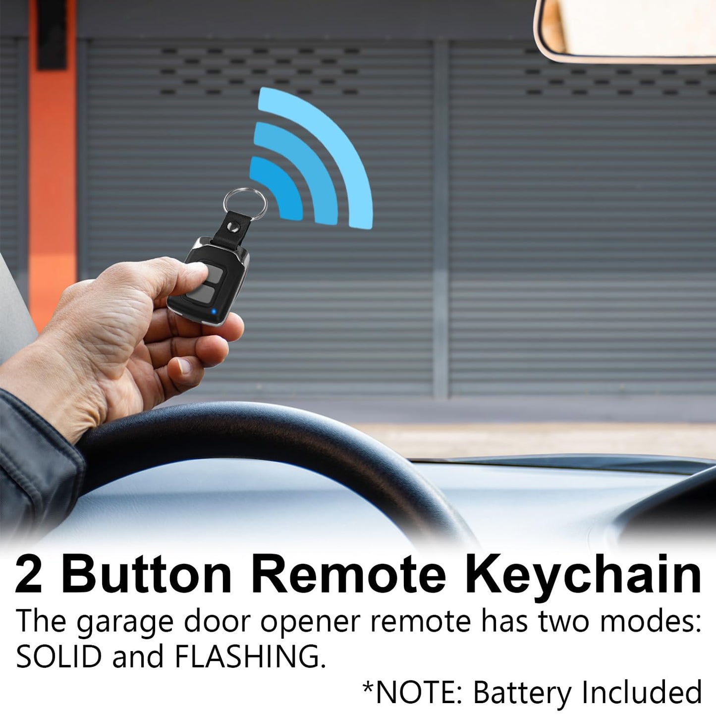 2 Garage Door Opener Remote, for Chamberlain Craftsman LiftMaster Garage Door Opener Produced Since 1993, Replaces 893LM 893Max 891LM 971LM 973LM 371LM 373LM,Keyless Entry, Safe Security+2.0