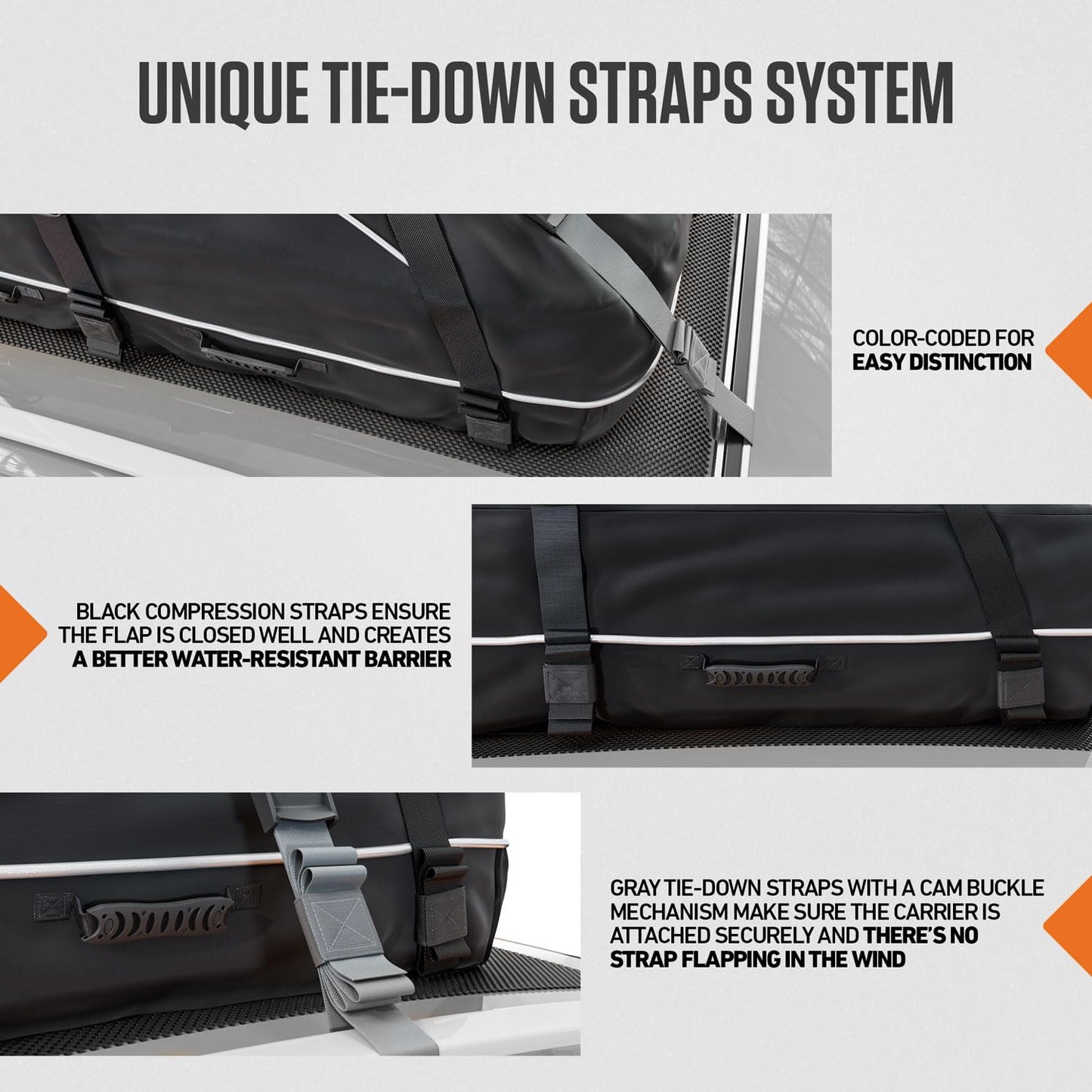 VENTURE 4TH Rooftop Cargo Carrier - 21 Cu Ft, Soft-Shell, Waterproof