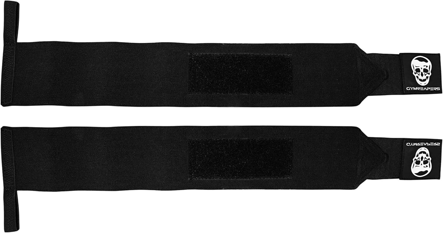 Skiennix Wrist Wraps - Heavy Duty 18-Inch Weightlifting Support With Thick Thumb Loop | Ideal For Powerlifting & Bodybuilding