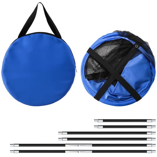 Jucoan Set of 3 Golf Chipping Net, 3 Sizes 12”, 18”, 24” Pop Up Golf Target Practice Net for Indoor Outdoor Backyard, Gift for Men, Father, Husband, Golfers