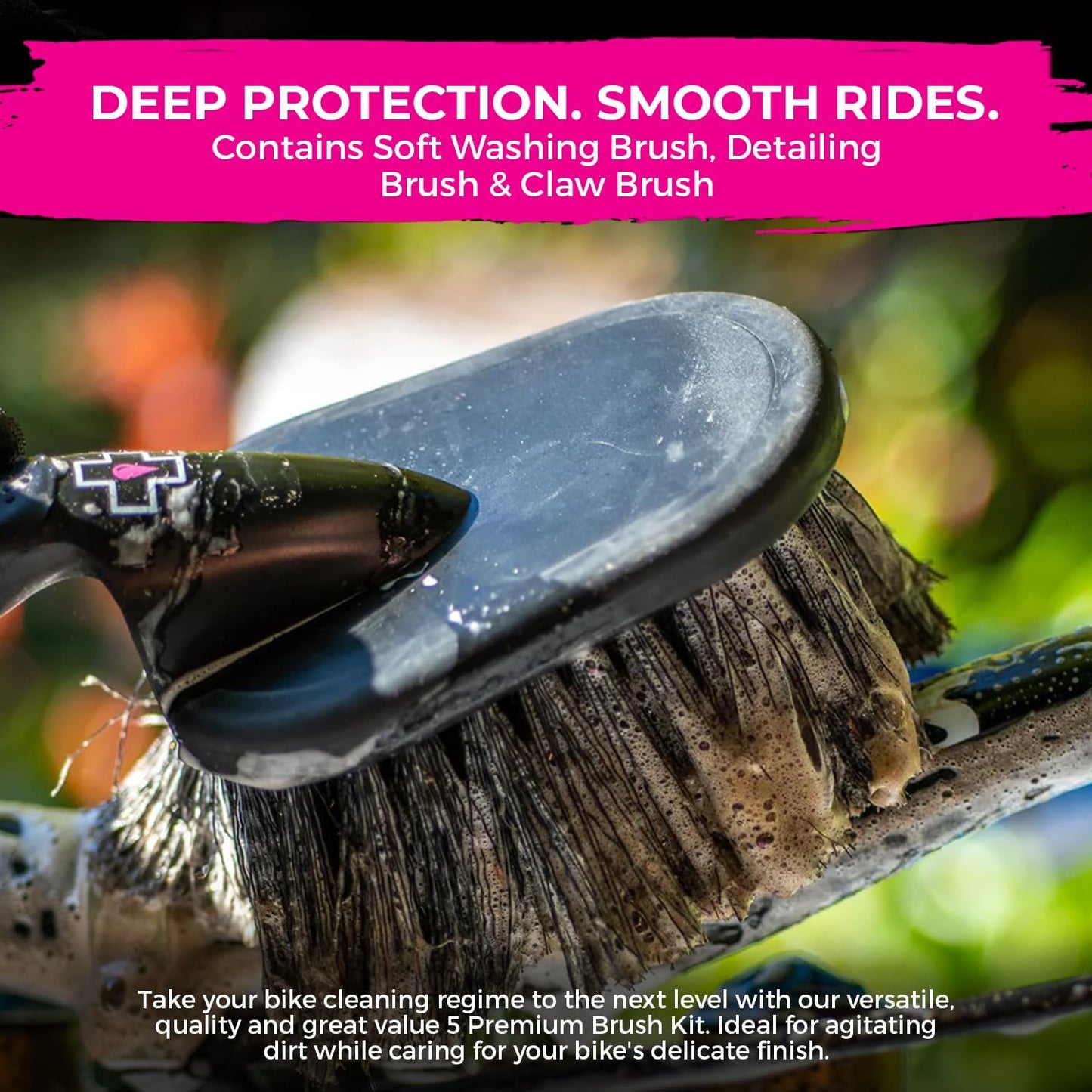 Muc-Off Bio Drivetrain Cleaner - Biodegradable Bicycle Chain Degreaser Spray | All Bike Types