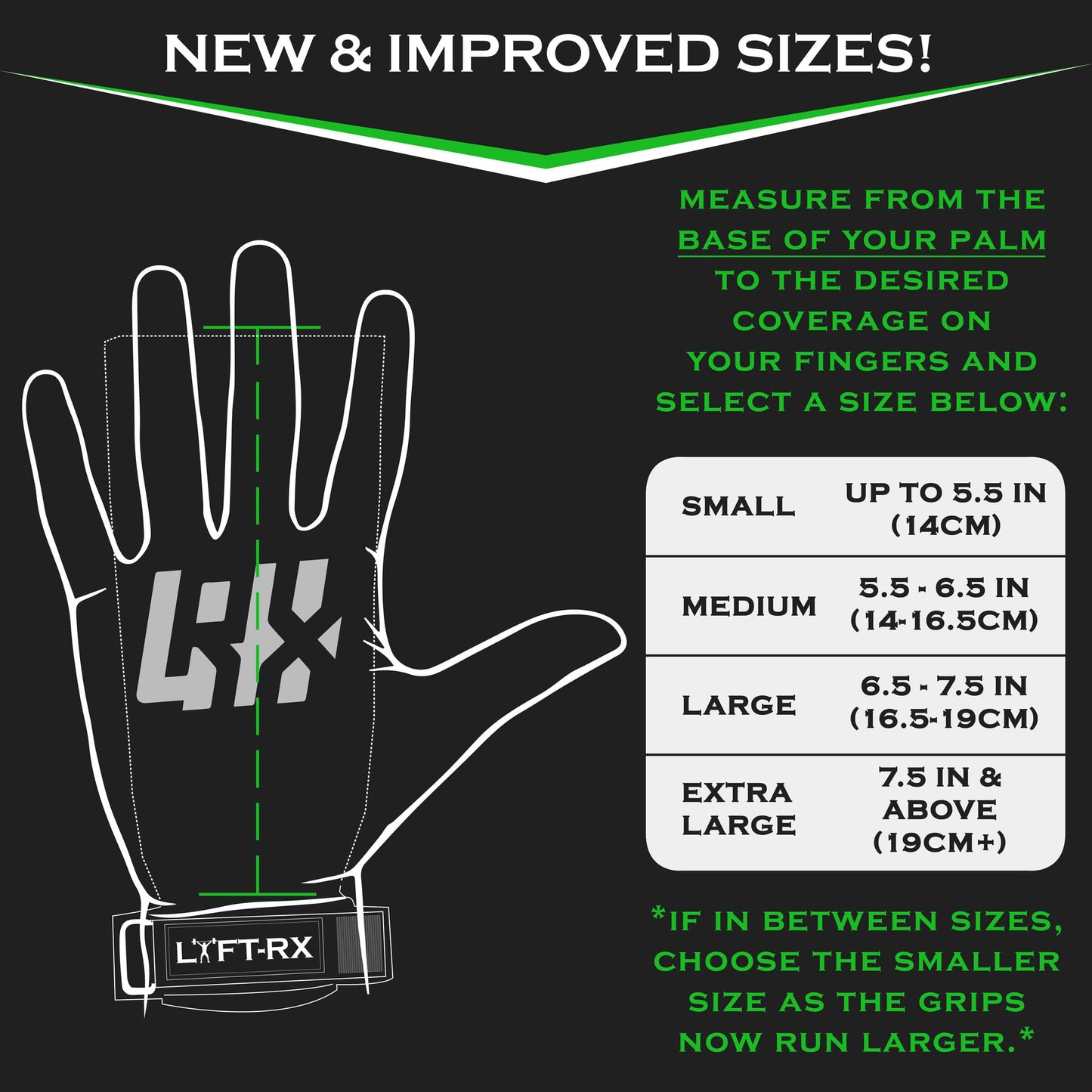 LYFT-RX Carbon Fiber Hand Grips for Weightlifting, Cross Training, Pullup, Muscle Ups - No Hole Fingerless Grip, Gymnastics Fit, Men/Women Lift Gloves, Protects Palms & Enhances Grip