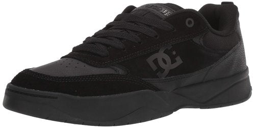 DC Men's Penza Skate Shoe, Black/Black, 7.5 M US