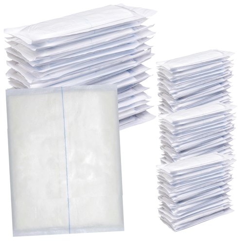 Vakly 100 ABD Combine Abdominal Pads 5x9 High Absorbency Sterile Individually Wrapped 5'' x 9'' Non-Adherent Absorbent Gauze - Heavy-Draining, Trauma and First Aid Wound Dressing