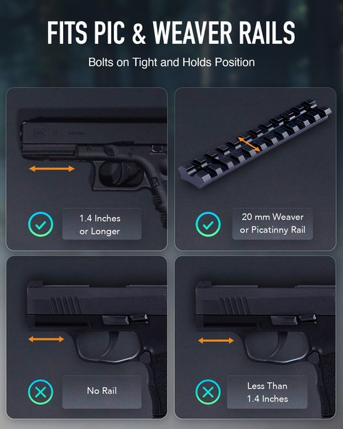 Pinty Tactical Red Laser Sight for Pistol Rifle Airsoft, 100m Range Compact Low Profile Gun Laser, 21mm Picatinny Mount, FDE Tan