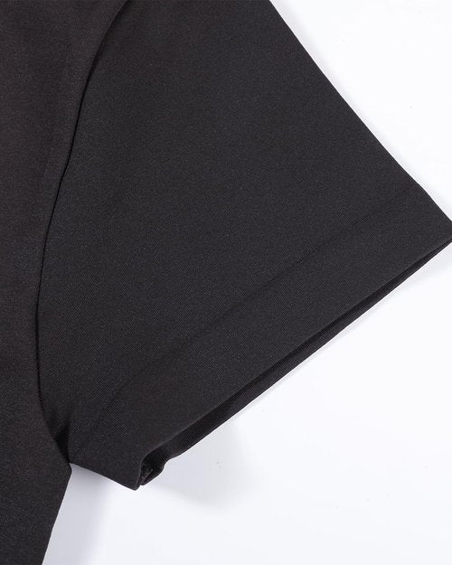 AUROLA Essentials Seamless Crop Top - Women's Comfortable Short Sleeve Athletic Tee for Workouts