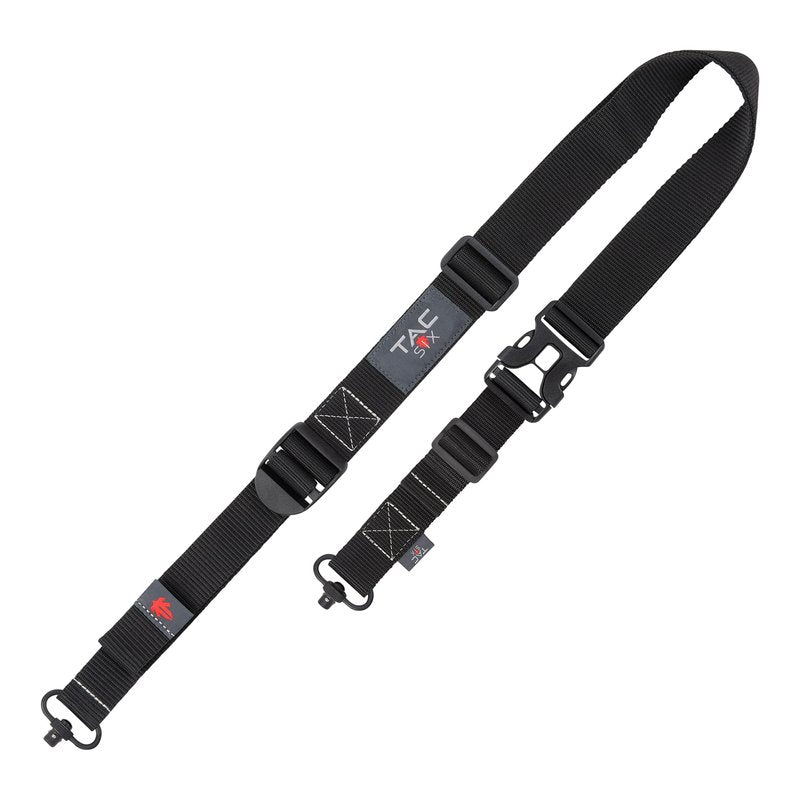 Tac-Six Citadel QD Connect Double Point Firearm Sling, Black