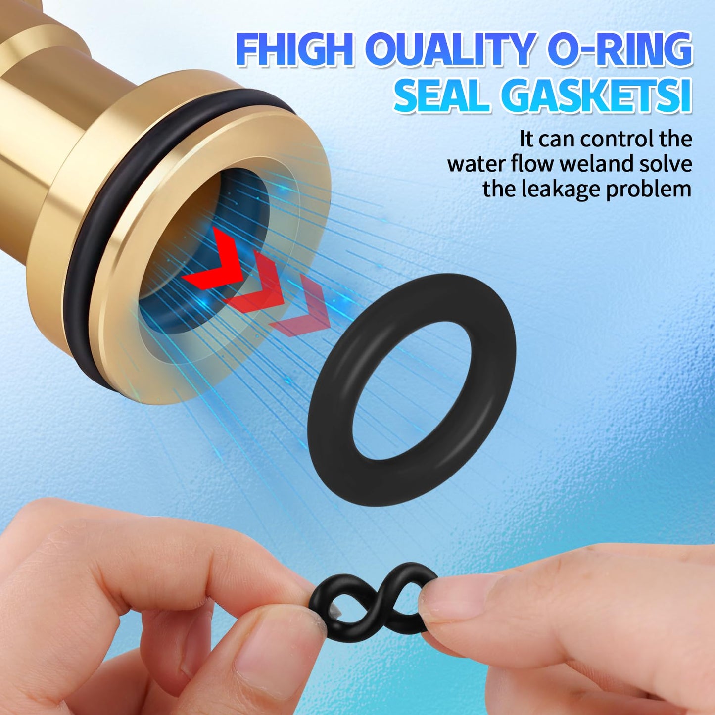 Brass Tub Spout Adapter, RP33794 Tub Spout Repair Kit for Slip-on Diverter, Replacement Kit for Delta Faucet