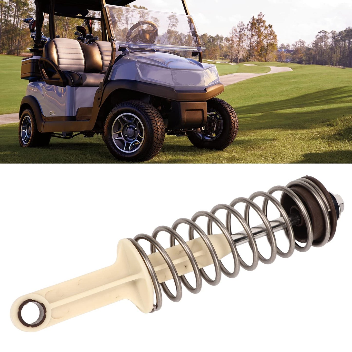 Auto Parts, Cart Accelerator Return Spring Rod 1017378 Replacement for Car DS Gas Electric 1996 UP