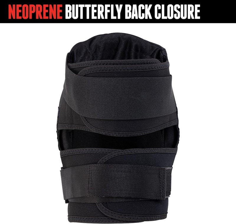 Triple Eight KP Pro Professional Skateboarding Knee Pad Set (Pair), Small