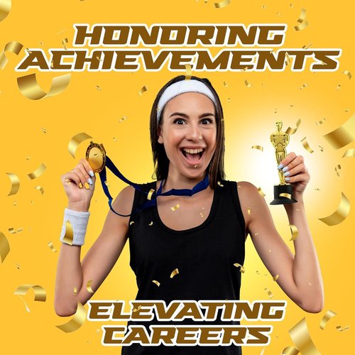 Bedwina Gold Trophy Awards - Pack of 36 Bulk Golden Statues for Winners & Appreciation Gifts