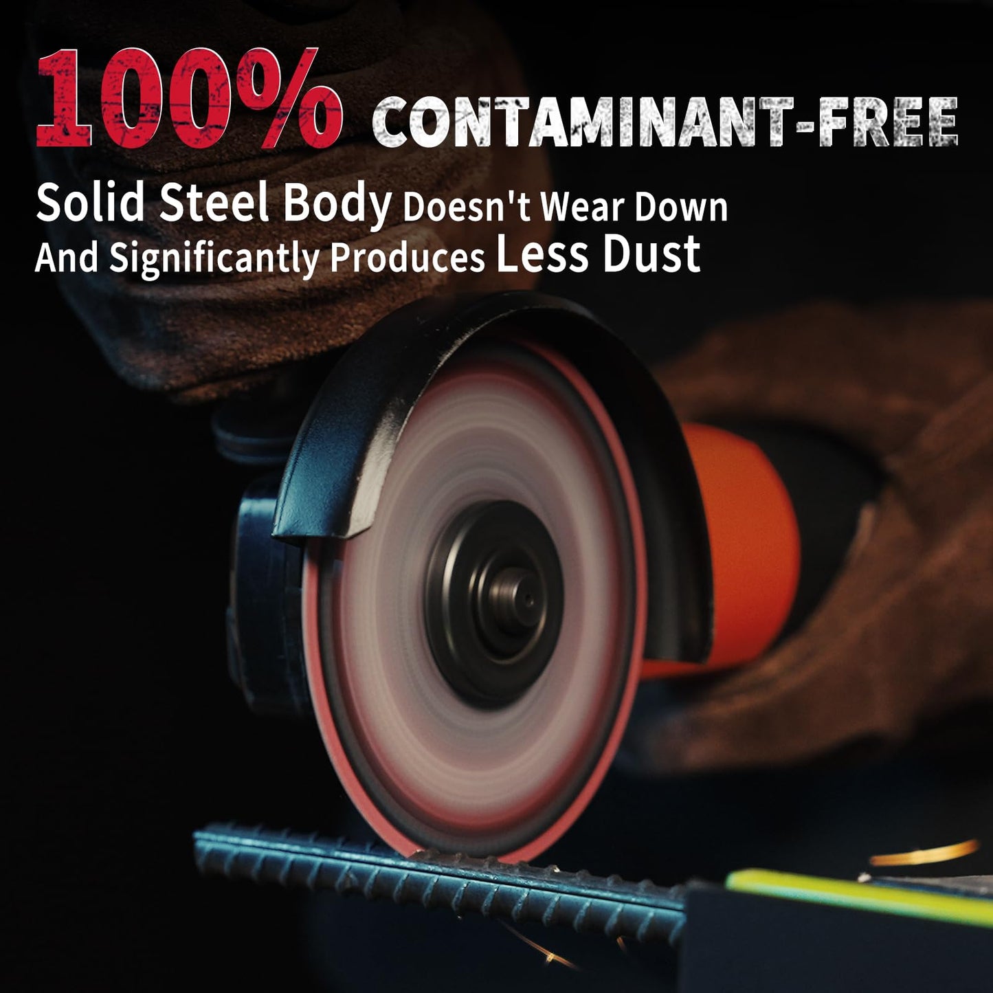 Revvstark Diamond Cutting Wheel 4 1/2 for Angle Grinder, with 7/8"" Arbor, Carbide Cutting Wheel, Metal Cutting Wheel, 4 1/2 Cut Off Wheel for Metal with 5000+ Cuts on Rebar, Steel, Iron and INOX