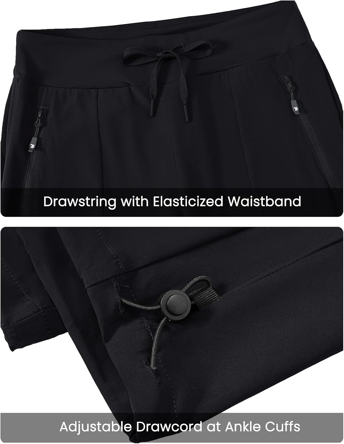 TBMPOY Women's Hiking Pants - Lightweight, Water-Resistant, Quick-Dry with Zipper Pockets | Travel & Outdoor