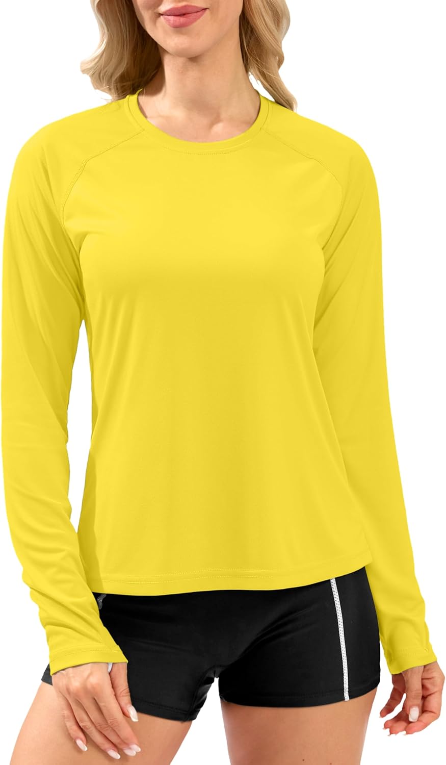 Skiennix Women's UPF 50+ Sun Shirt - Lightweight Long Sleeve UV Protection for Hiking & Workouts