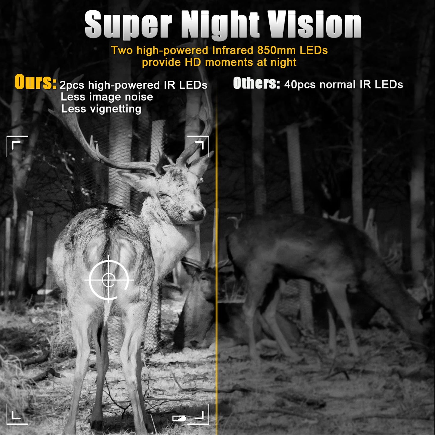 Zelvor Trail Camera Solar Powered 4K 46MP, WiFi Bluetooth Game Camera with 32GB Memory Card, 130° Wide Angle, Motion Activated 0.3s Trigger, IP66 Waterproof No Glow Night Vision