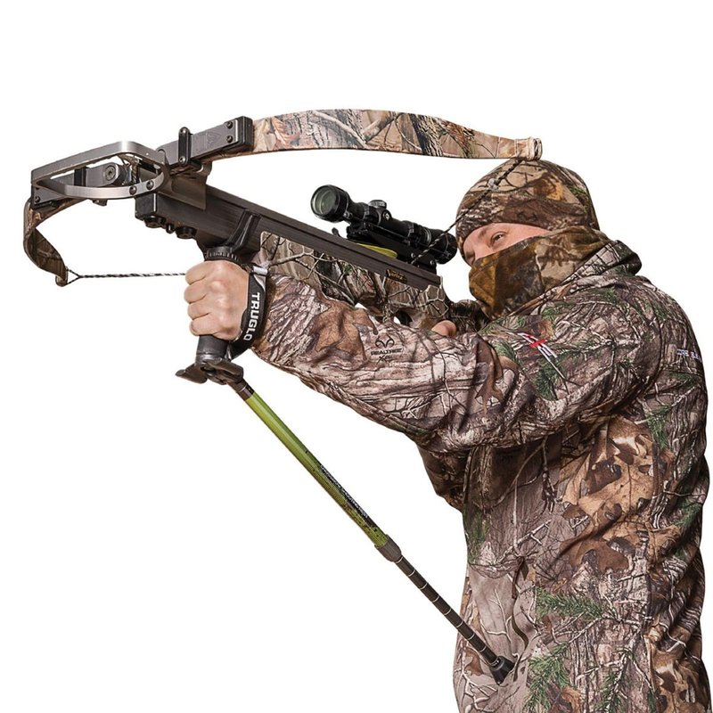 TRUGLO Hip Shot Lightweight Stable Compact Portable Telescopic Versatile Crossbow Shooting Rest for Improved Accuracy