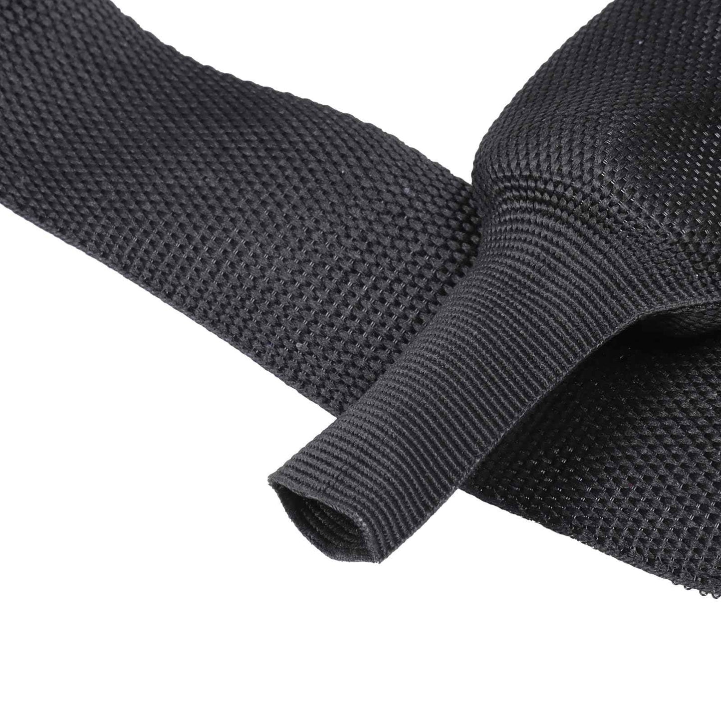 Sonoreboom 2 in 1 Heat Shrink Braided Sleeving Fabric Tubing-Ideal fit Irregular Shape Hose/Cable/Wire (3/8"(10mm), 22FT)