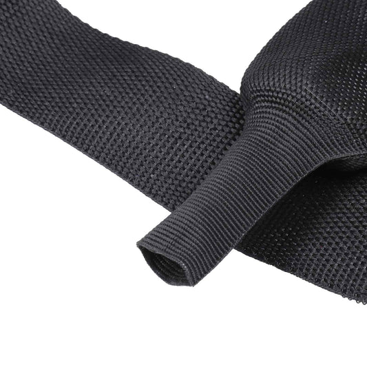 Sonoreboom 2 in 1 Heat Shrink Braided Sleeving Fabric Tubing-Ideal fit Irregular Shape Hose/Cable/Wire (3/8"(10mm), 22FT)