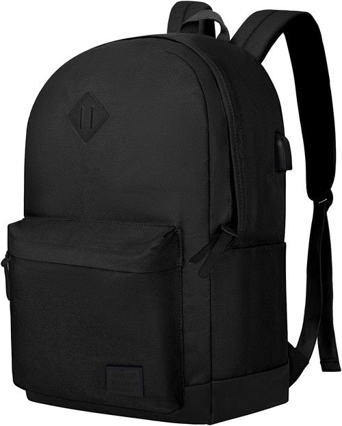 Goloni Anti-Theft Laptop Backpack - Water Resistant 17.3 Inch USB Charging Bag for Travel & Work