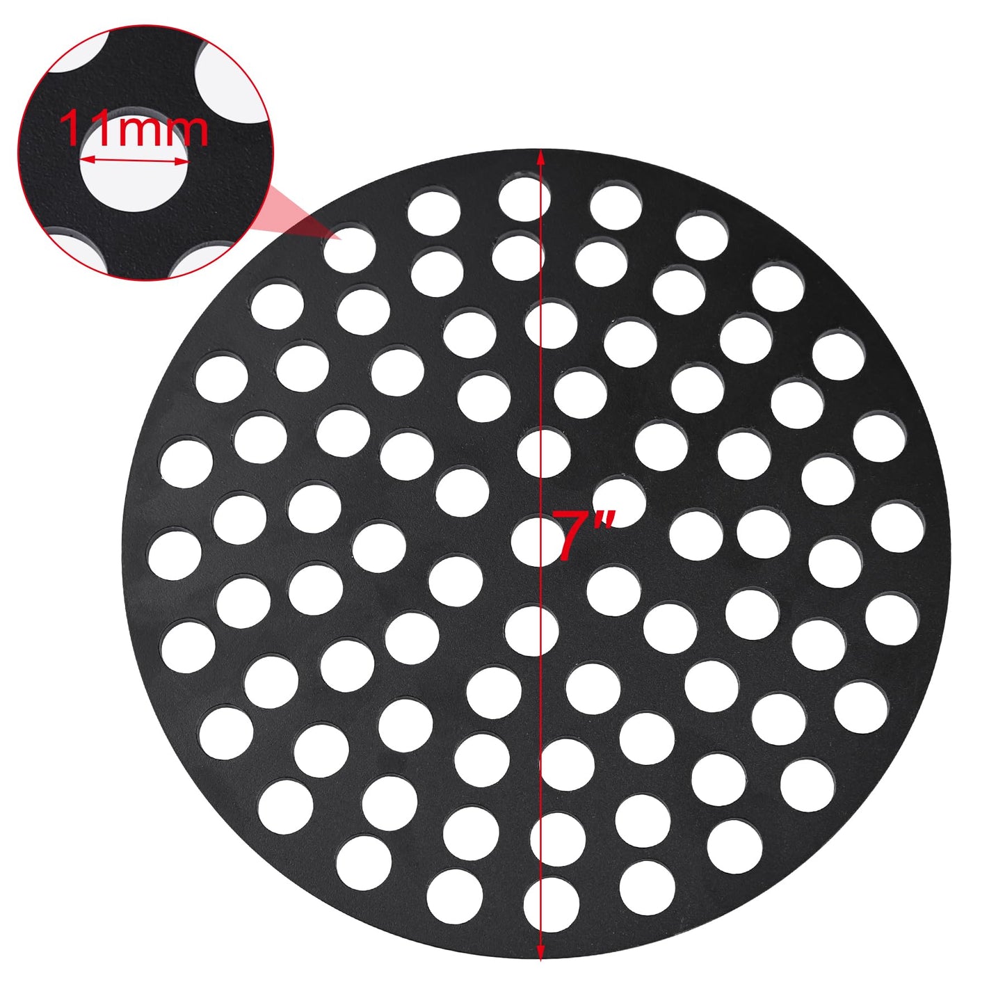 Baudelun 7 inch Floor Drain Cover, Garage Drain Cover Replacement Solution, Floor Strainer