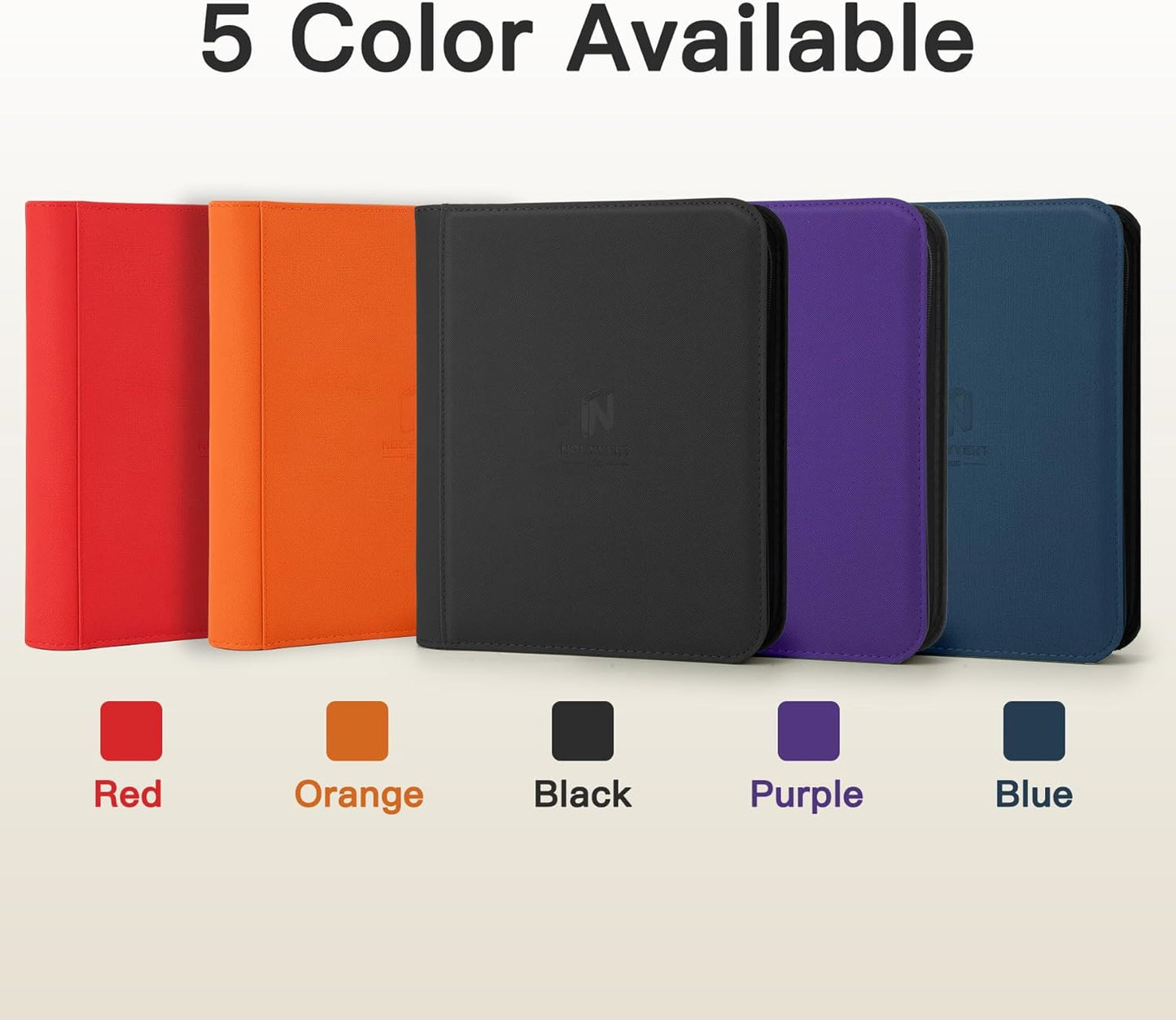 Toploader Binder - 9 Pocket Card Album with 324 Slots for 3" x 4" Trading & Sports Cards | Black