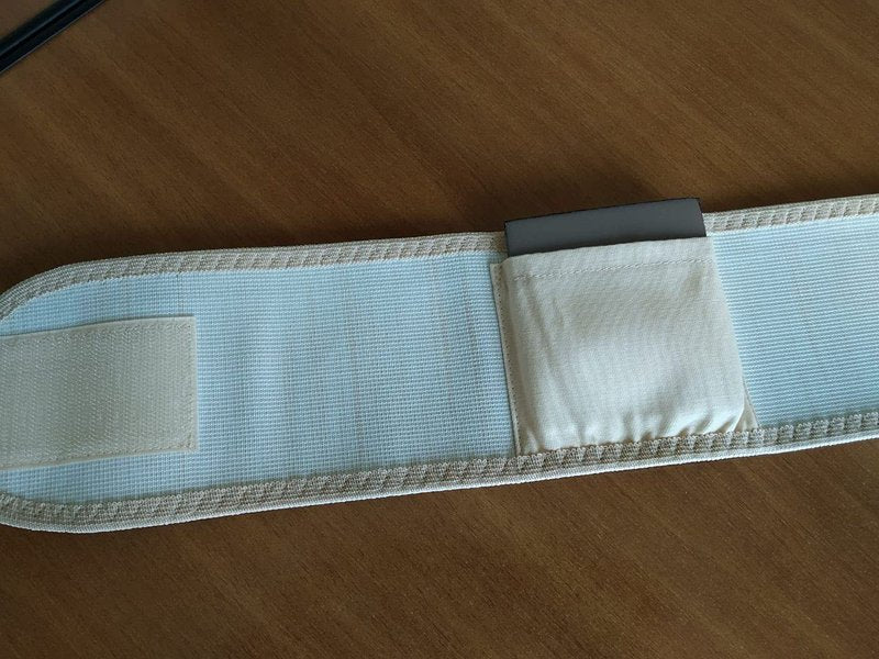 Umbilical Ventral Belt Hernia Reduction Binder With Navel Pad, Abdominal Support for men and women. Hernia support comfort band and bandage. (#5 for Waist Circumference: 41-45 inch(105-115 cm))